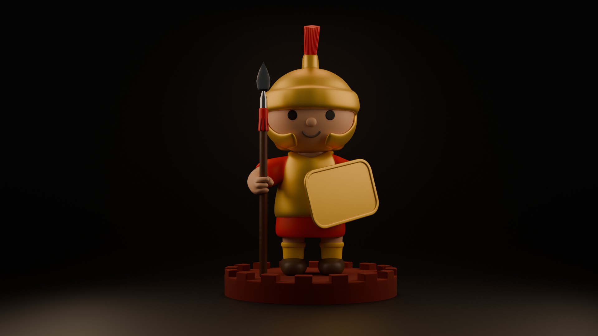 Chess piece inspired by the Manaies