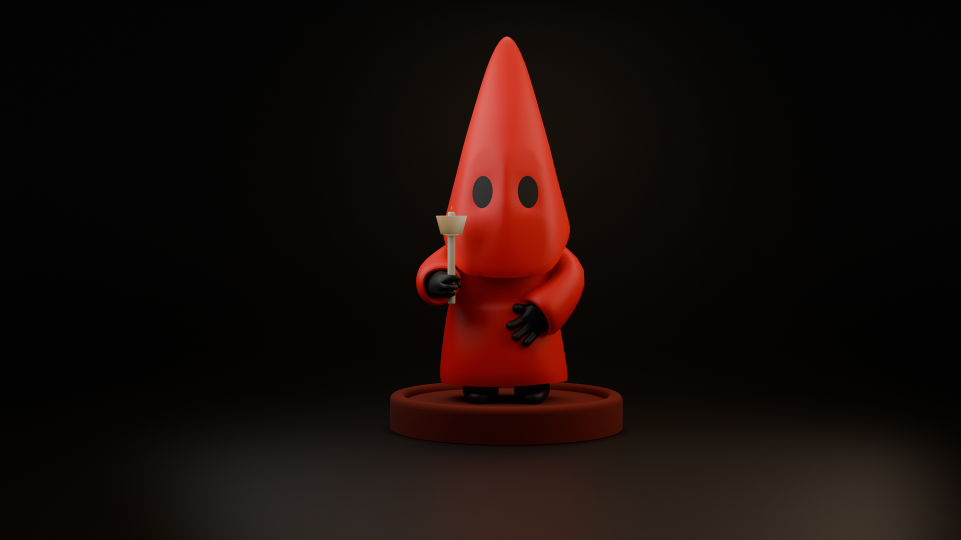 Chess piece inspired by the flag bearer