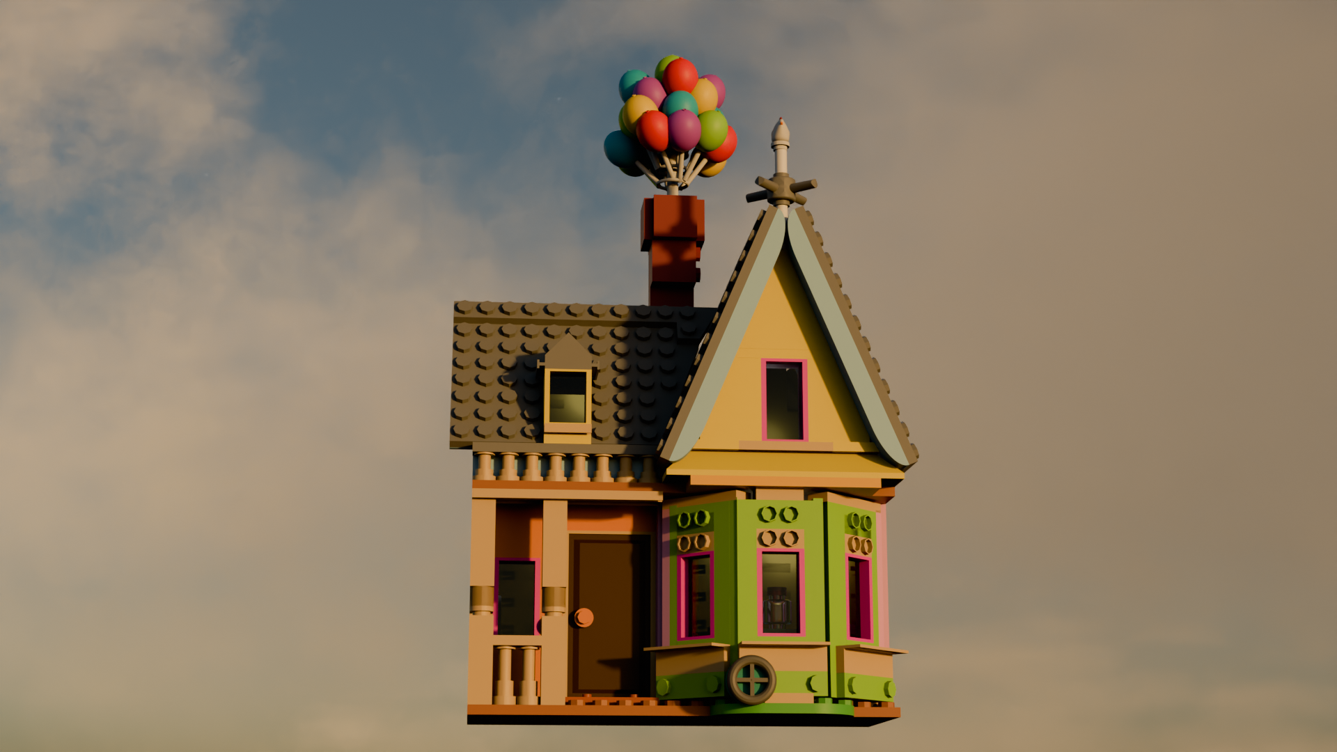 Lego Up House